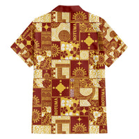Rotuma Faiakse'ea 'e Kirisimasi Hawaiian Shirt Pacific Patchwork Xmas Vibes - Polynesian Pride