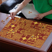 Rotuma Faiakse'ea 'e Kirisimasi Puzzle Pacific Patchwork Xmas Vibes LT9 - Polynesian Pride