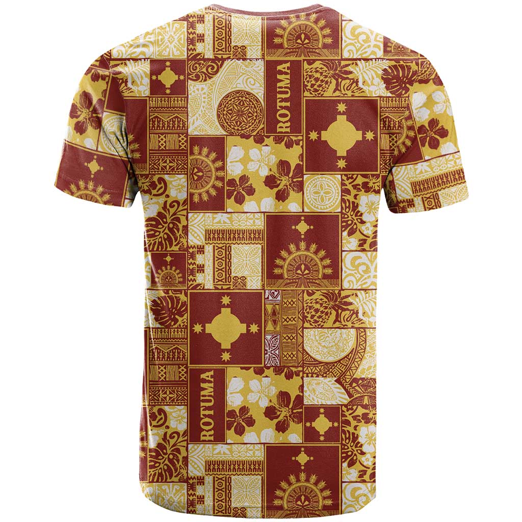 Rotuma Faiakse'ea 'e Kirisimasi T Shirt Pacific Patchwork Xmas Vibes - Polynesian Pride