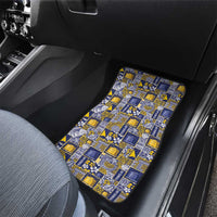 Tokelau Manuia te Kilihimahi Car Mats Pacific Patchwork Xmas Vibes - Polynesian Pride