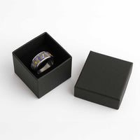 Tokelau Manuia te Kilihimahi Classic Ring Pacific Patchwork Xmas Vibes - Polynesian Pride