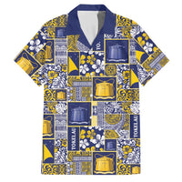 Tokelau Manuia te Kilihimahi Family Matching Tank Maxi Dress and Hawaiian Shirt Pacific Patchwork Xmas Vibes - Polynesian Pride