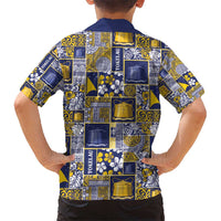 Tokelau Manuia te Kilihimahi Kid Hawaiian Shirt Pacific Patchwork Xmas Vibes - Polynesian Pride