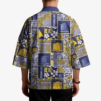 Tokelau Manuia te Kilihimahi Kimono Pacific Patchwork Xmas Vibes LT9 - Polynesian Pride