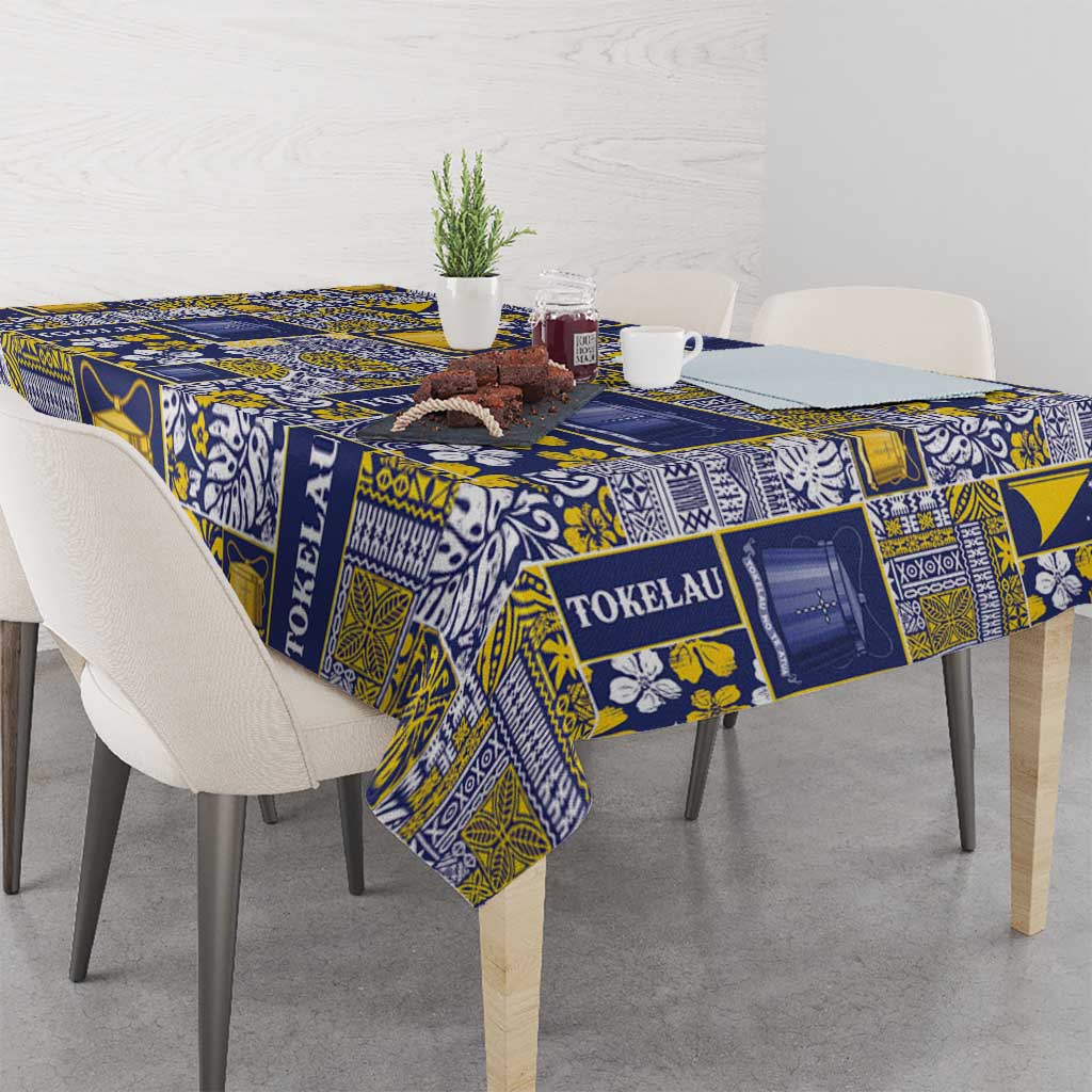 Tokelau Manuia te Kilihimahi Tablecloth Pacific Patchwork Xmas Vibes LT9 - Polynesian Pride