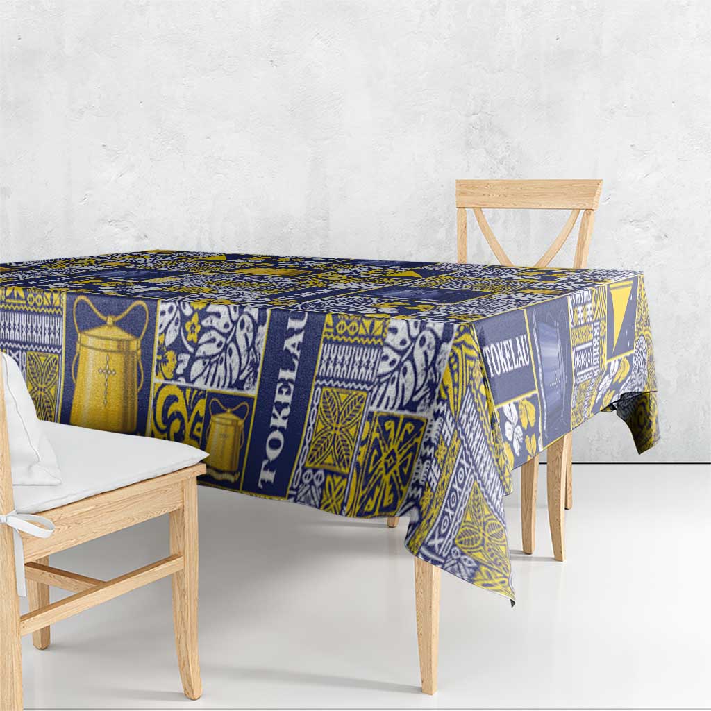 Tokelau Manuia te Kilihimahi Tablecloth Pacific Patchwork Xmas Vibes LT9 - Polynesian Pride