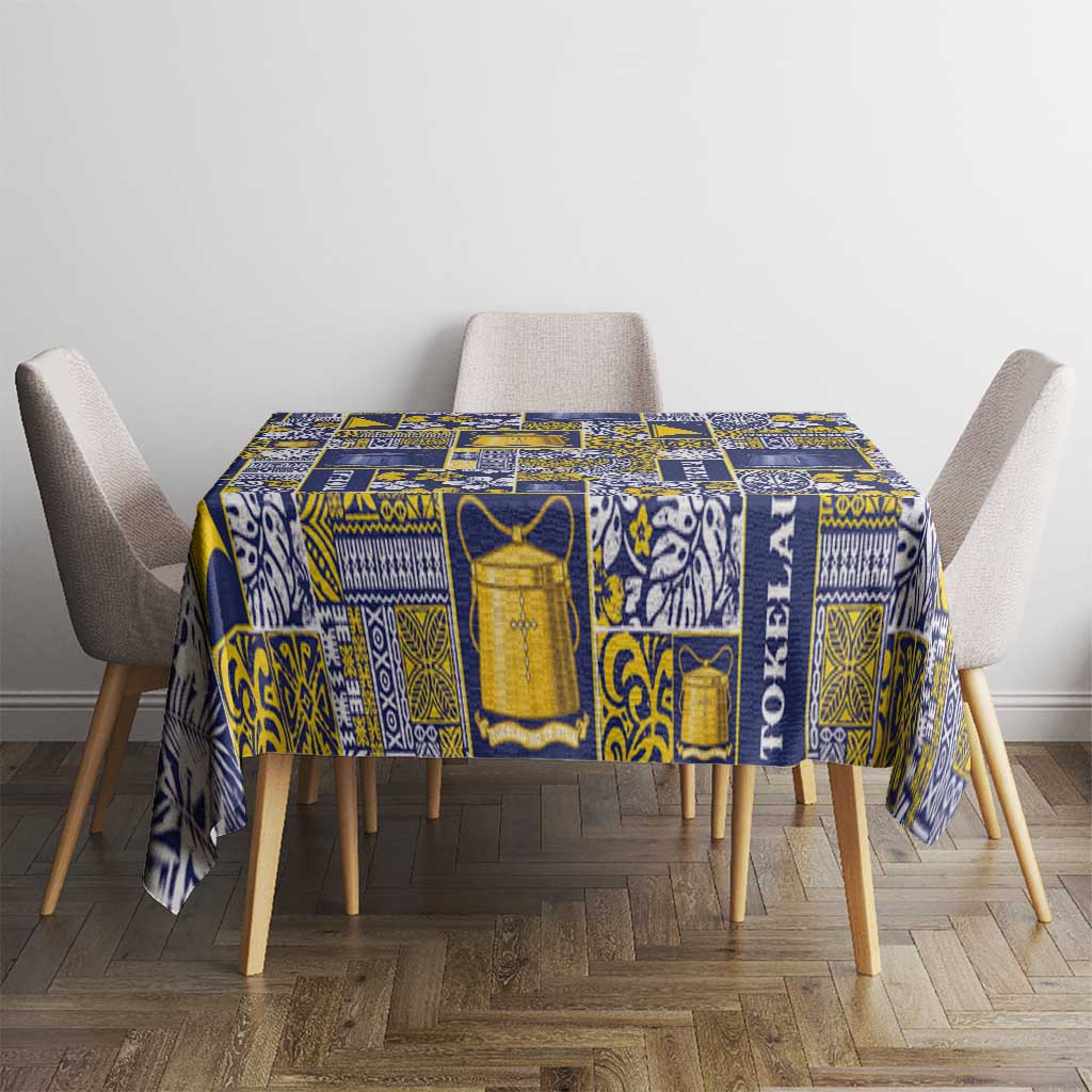 Tokelau Manuia te Kilihimahi Tablecloth Pacific Patchwork Xmas Vibes LT9 - Polynesian Pride