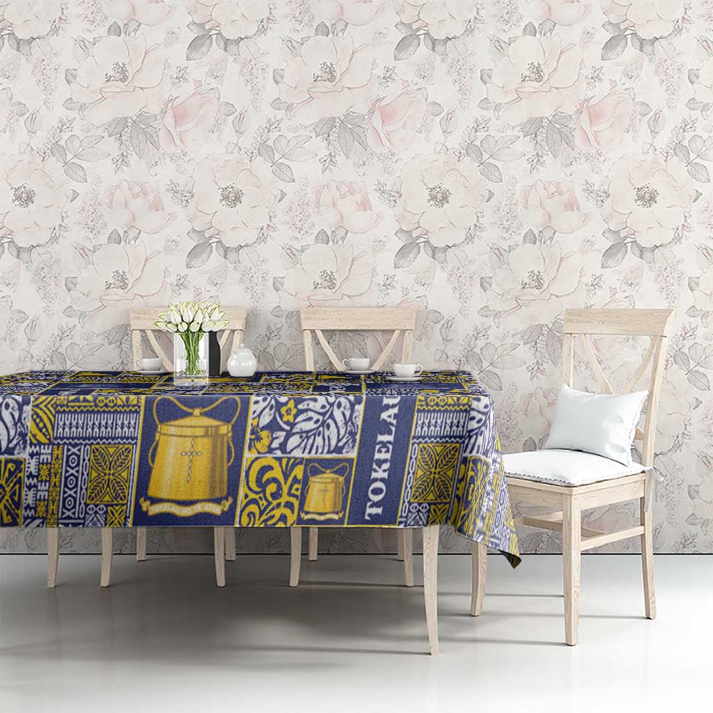 Tokelau Manuia te Kilihimahi Tablecloth Pacific Patchwork Xmas Vibes LT9 - Polynesian Pride