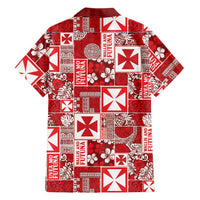 Wallis Et Futuna Kilisimasi Fiefia Family Matching Mermaid Dress and Hawaiian Shirt Pacific Patchwork Xmas Vibes - Polynesian Pride