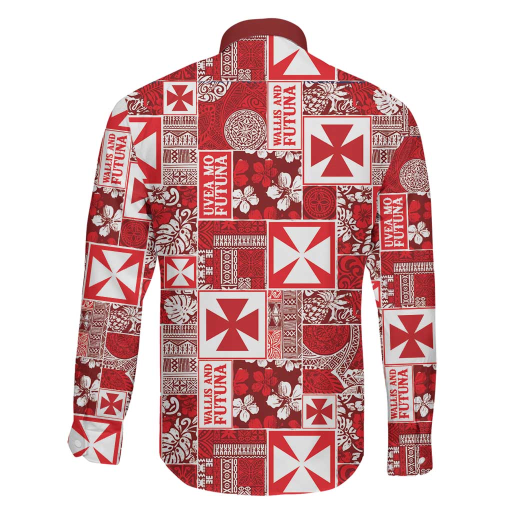 Wallis Et Futuna Kilisimasi Fiefia Family Matching Short Sleeve Bodycon Dress and Hawaiian Shirt Pacific Patchwork Xmas Vibes LT9 - Polynesian Pride