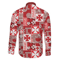 Wallis Et Futuna Kilisimasi Fiefia Family Matching Short Sleeve Bodycon Dress and Hawaiian Shirt Pacific Patchwork Xmas Vibes LT9 - Polynesian Pride