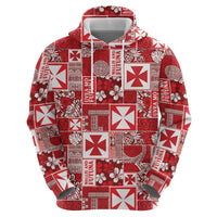 Wallis Et Futuna Kilisimasi Fiefia Hoodie Pacific Patchwork Xmas Vibes - Polynesian Pride