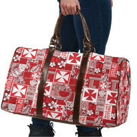 Wallis Et Futuna Kilisimasi Fiefia Travel Bag Pacific Patchwork Xmas Vibes LT9 - Polynesian Pride