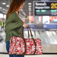 Wallis Et Futuna Kilisimasi Fiefia Travel Bag Pacific Patchwork Xmas Vibes LT9 - Polynesian Pride