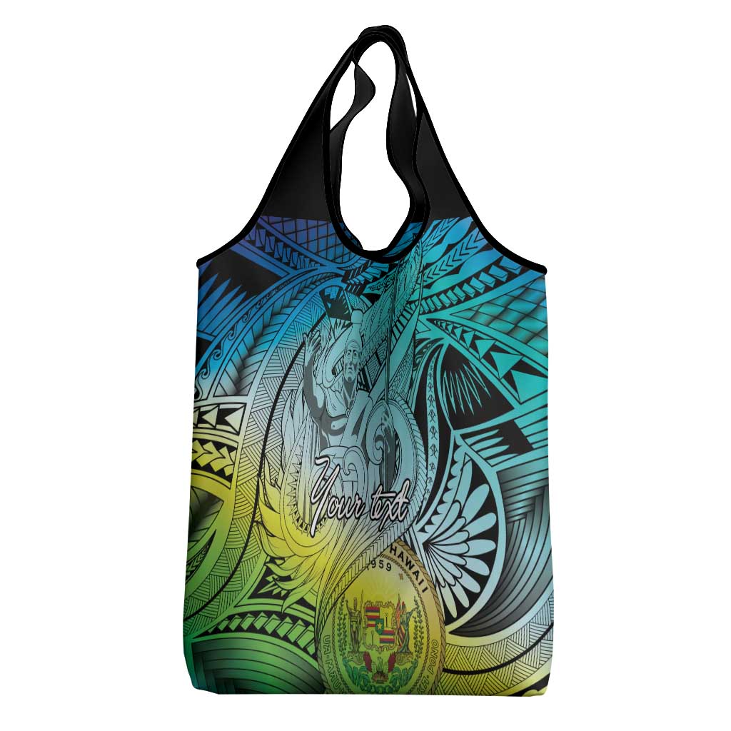 Personalised Aloha King Kamehameha Spirits Grocery Bag Art Special