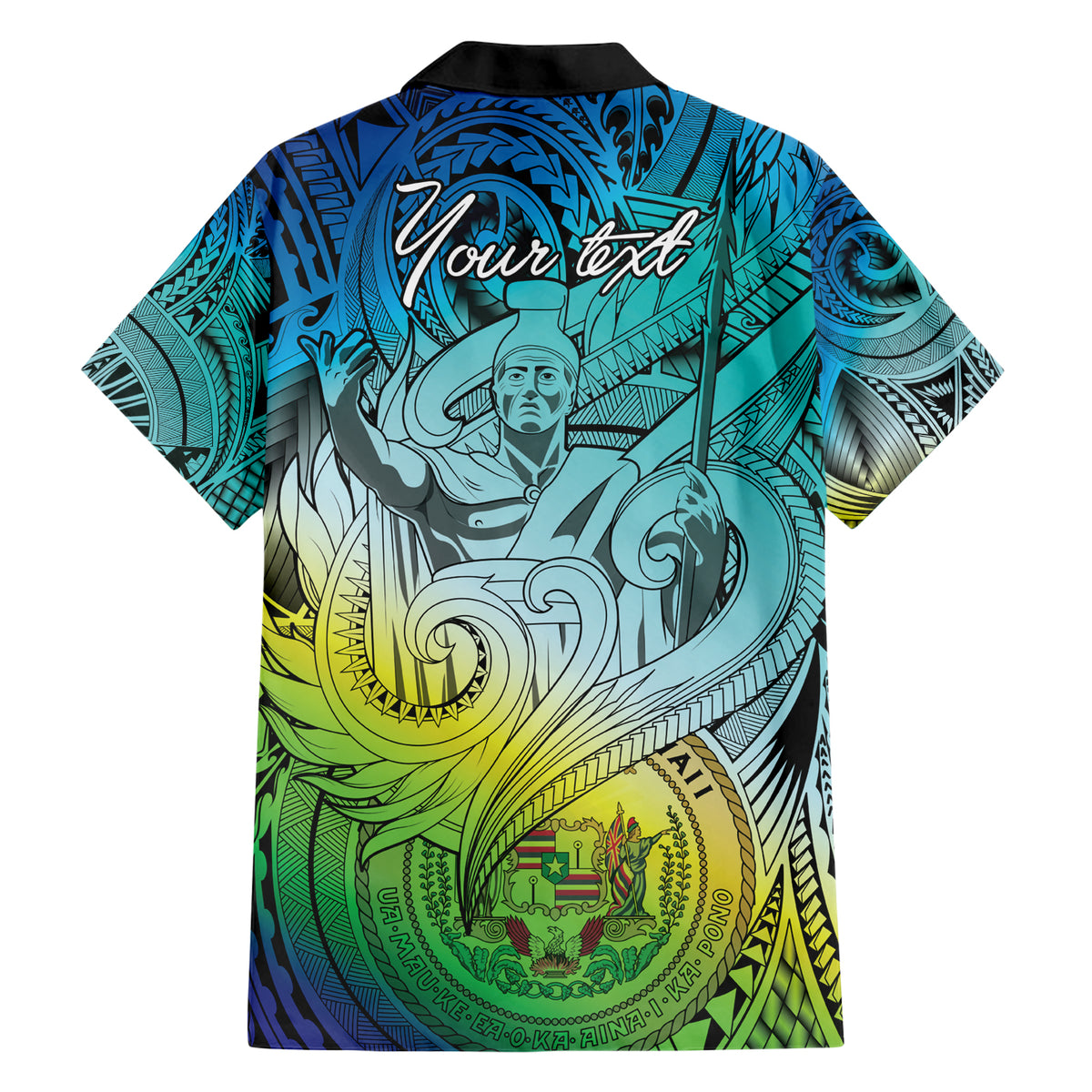 Personalised Aloha King Kamehameha Spirits Hawaiian Shirt Art Special LT9 - Polynesian Pride
