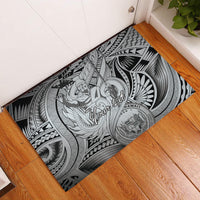 Personalised Aloha King Kamehameha Spirits Rubber Doormat Grey Special