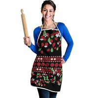 Fiji Masi Bula Tagimoucia Flowers Apron LT9 - Polynesian Pride
