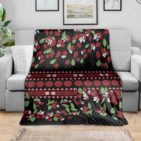 Fiji Masi Bula Tagimoucia Flowers Blanket
