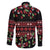 Fiji Masi Bula Tagimoucia Flowers Family Matching Off Shoulder Short Dress and Hawaiian Shirt