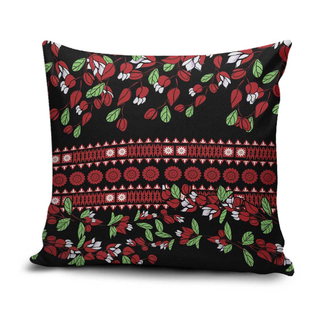 Fiji Masi Bula Tagimoucia Flowers Pillow Cover - Polynesian Pride