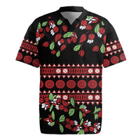 Fiji Masi Bula Tagimoucia Flowers Rugby Jersey