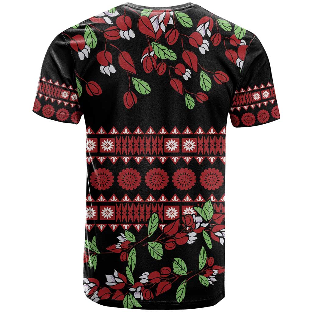 Fiji Masi Bula Tagimoucia Flowers T Shirt
