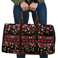 Fiji Masi Bula Tagimoucia Flowers Travel Bag - Polynesian Pride