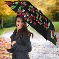 Fiji Masi Bula Tagimoucia Flowers Umbrella - Polynesian Pride