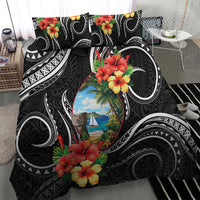 Hafa Adai Guam Bedding Set Guahan Seal Chamorro Stones Tribal