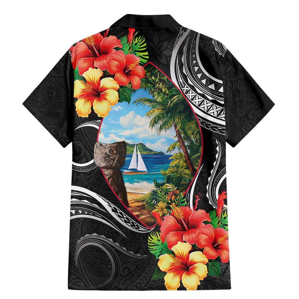 Hafa Adai Guam Family Matching Mermaid Dress and Hawaiian Shirt Guahan Seal Chamorro Stones Tribal