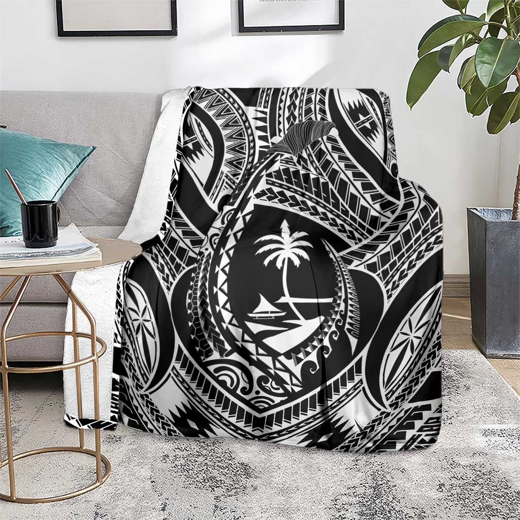 Hafa Adai Guam Inspired Tattoo Blanket
