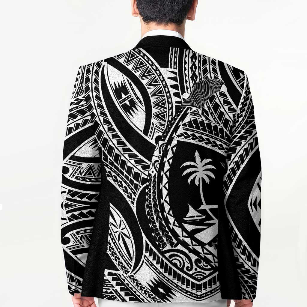 Hafa Adai Guam Inspired Tattoo Blazer - Polynesian Pride