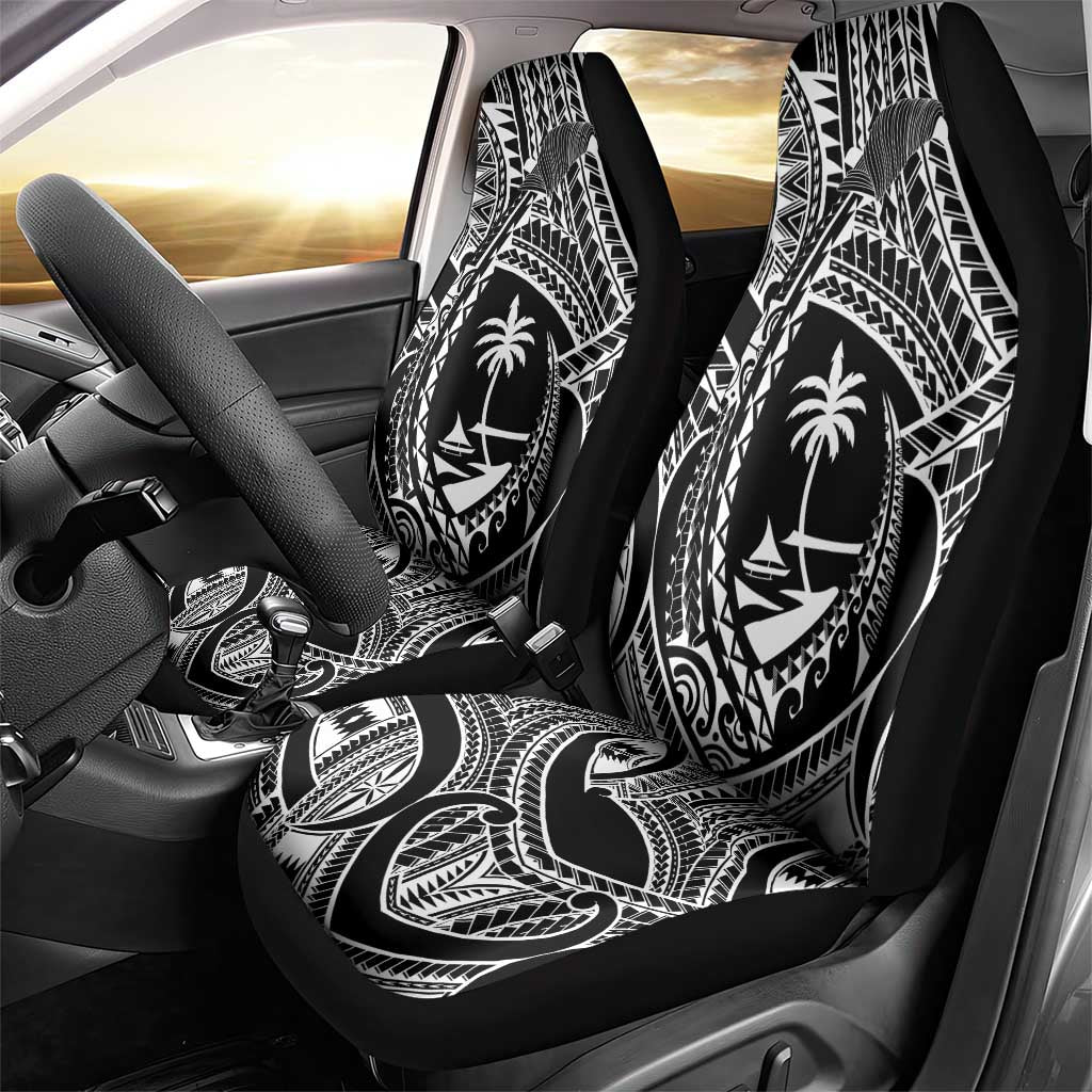 Hafa Adai Guam Inspired Tattoo Car Seat Cover