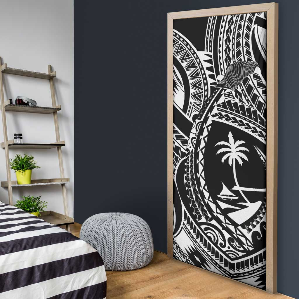 Hafa Adai Guam Inspired Tattoo Door Cover - Polynesian Pride