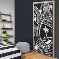 Hafa Adai Guam Inspired Tattoo Door Cover - Polynesian Pride