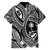 Hafa Adai Guam Inspired Tattoo Family Matching Off Shoulder Maxi Dress and Hawaiian Shirt