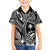 Hafa Adai Guam Inspired Tattoo Family Matching Off Shoulder Maxi Dress and Hawaiian Shirt
