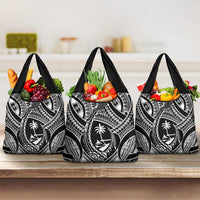 Hafa Adai Guam Inspired Tattoo Grocery Bag