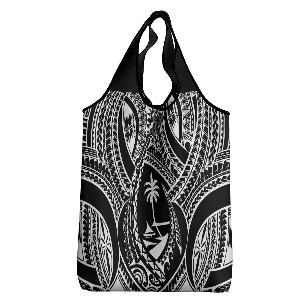 Hafa Adai Guam Inspired Tattoo Grocery Bag