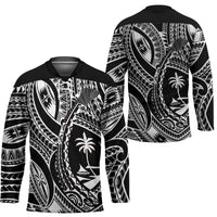 Hafa Adai Guam Inspired Tattoo Hockey Jersey - Polynesian Pride
