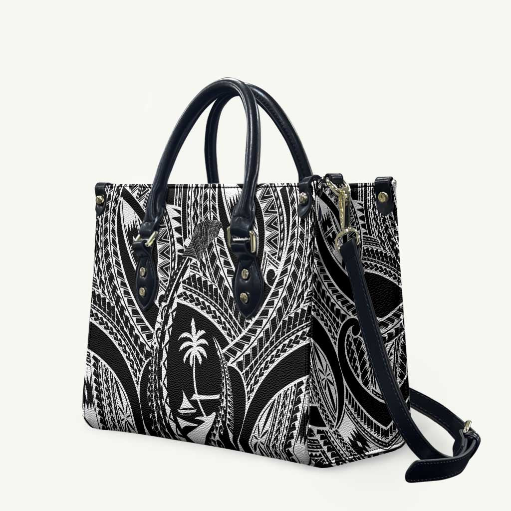 Hafa Adai Guam Inspired Tattoo Leather Bag - Polynesian Pride