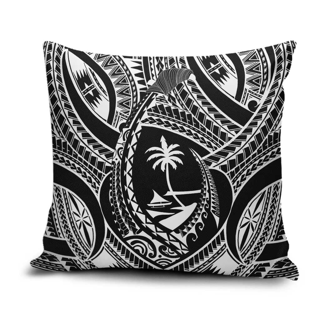 Hafa Adai Guam Inspired Tattoo Pillow Cover - Polynesian Pride