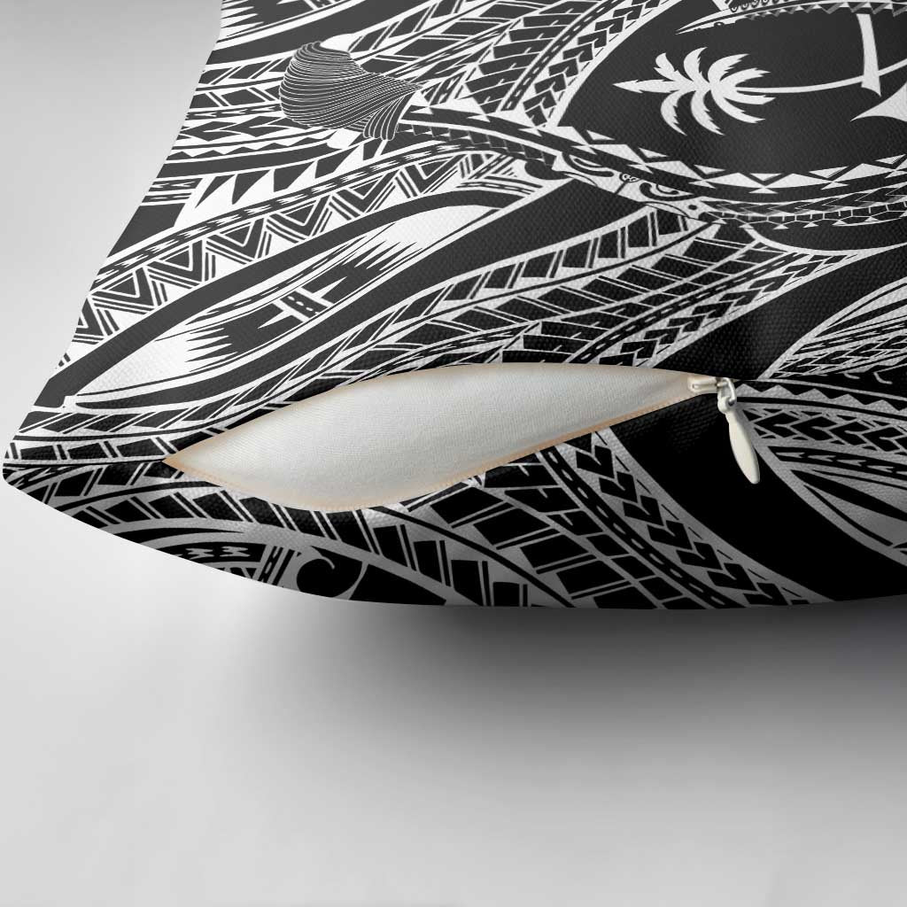 Hafa Adai Guam Inspired Tattoo Pillow Cover - Polynesian Pride