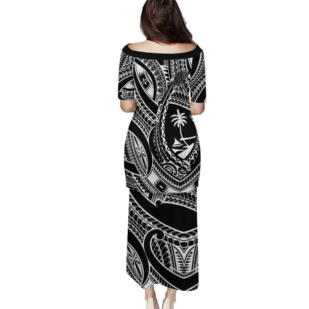 Hafa Adai Guam Inspired Tattoo Puletasi