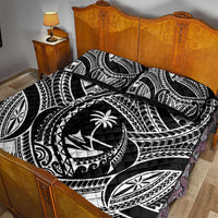 Hafa Adai Guam Inspired Tattoo Quilt Bed Set