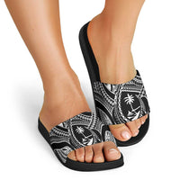 Hafa Adai Guam Inspired Tattoo Slide Sandals - Polynesian Pride