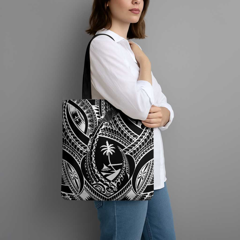 Hafa Adai Guam Inspired Tattoo Tote Bag - Polynesian Pride