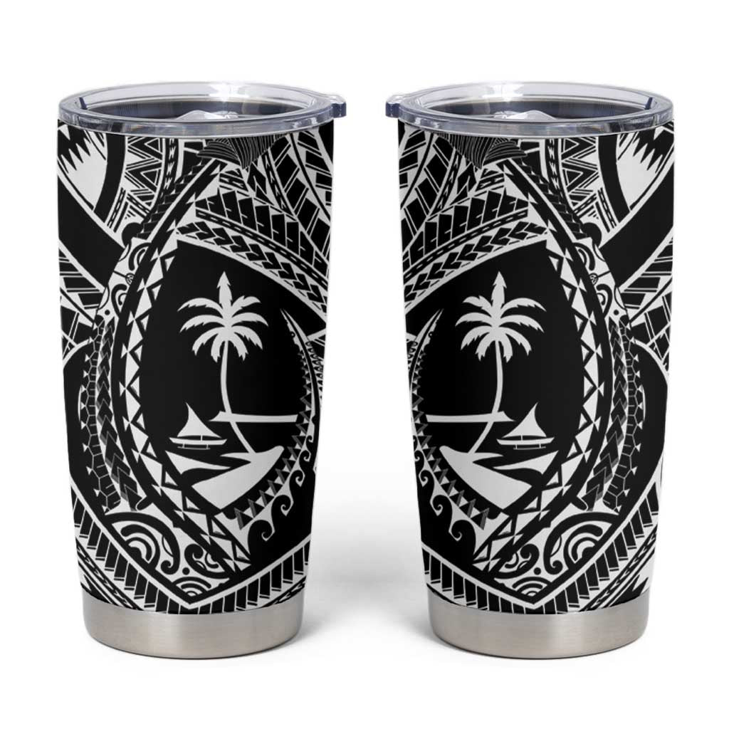 Hafa Adai Guam Inspired Tattoo Tumbler Cup