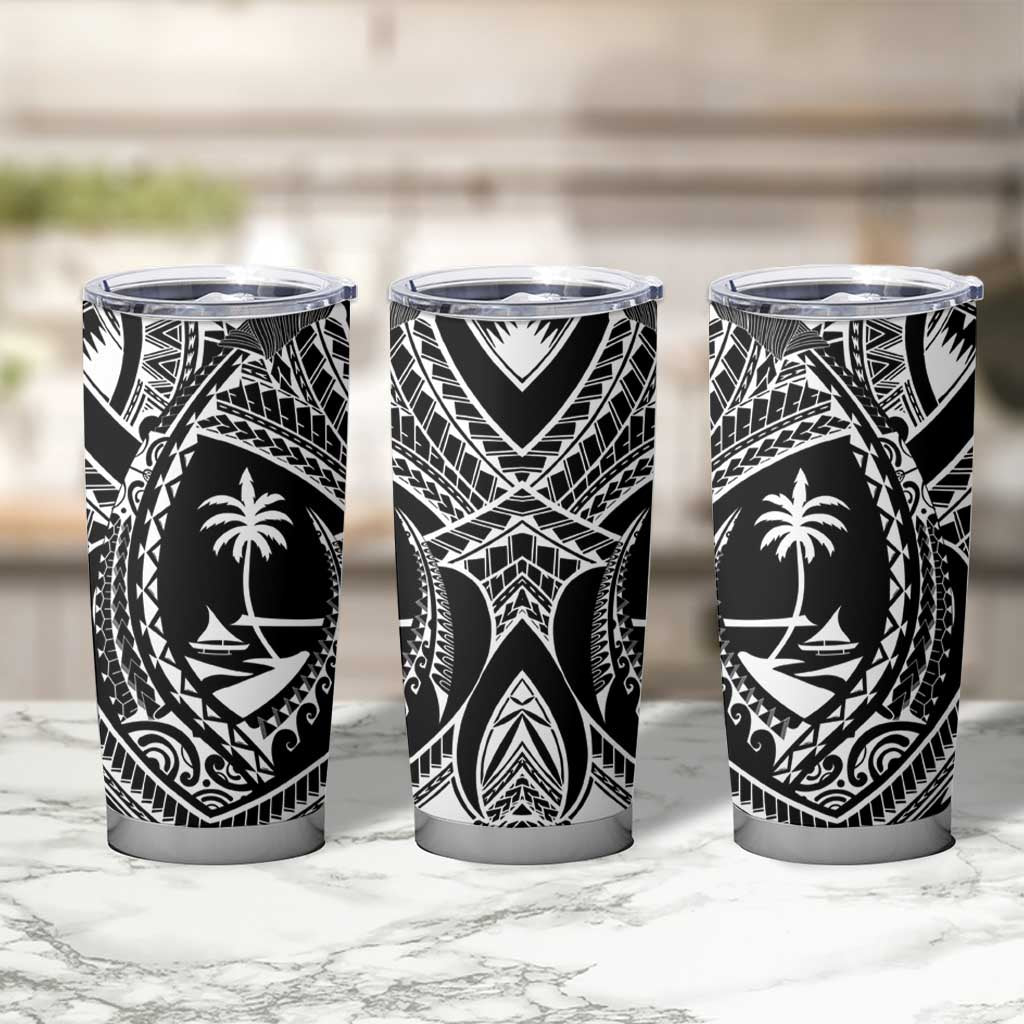 Hafa Adai Guam Inspired Tattoo Tumbler Cup